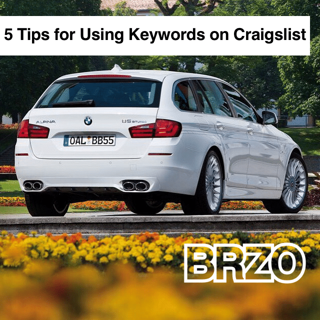 5-Tips on How to Use Keywords for Craigslist (#4 Will Amaze You)